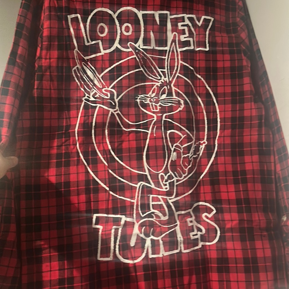 Cakeworthy Looney Tunes Graphic Flannel